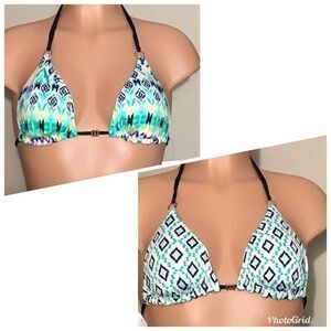 Reversible bikini top. Sample high-quality. New